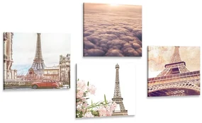 Set tablouri Turnul Eiffel în Paris