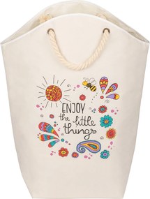 Cos mic pentru rufe cu manere din franghie, 58 l, WENKO