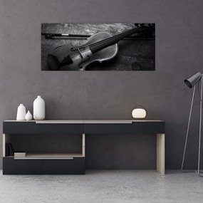 Tablou - Violete (120x50 cm)