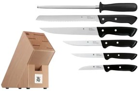 WMF - Set de 7 cuțite pentru bucătărie cu suport CLASSIC LINE