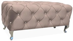 Taburet Hestia velvet bej Blu28