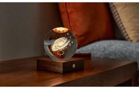 Decorațiune luminoasă maro închis cu USB Amber – Gingko