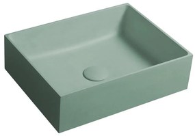 Sapho - Lavoar pentru blat FORMIGO 47,5x36,5 cm beton/verde