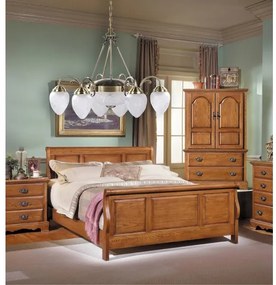 Rabalux 8636 - Lustra cu lant ANNABELLA 6xE14/40W+2xE27/60W