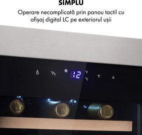 Klarstein Reserva 12 Uno, răcitor de vinuri, 31 de litri, 11 - 18 ° C, o zonă