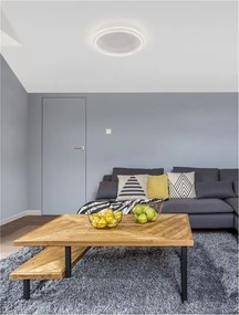 Lustra/Plafoniera LED design modern WILLOW White 60cm
