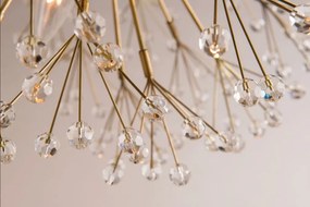 Candelabru LUX design modern DUNKIRK alama antichizata, cu 10 surse de lumina