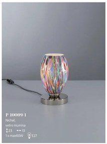 Veioza, Lampa de masa moderna din sticla Murrina 10009