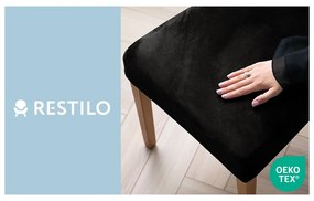 Husă neagră elastică pentru scaun 48 cm Sento – Restilo