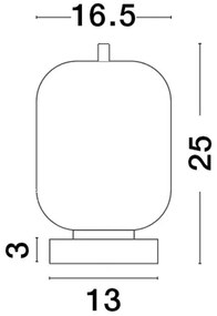 Veioza/Lampa de masa design decorativ LATO