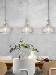 Pendul design modern Venice drop clar
