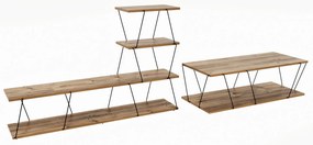 Mobilier living Baska (Pin atlantic + Negru). 1073112