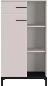 Bibliotecă crem 64x120x34 cm Rovigo – Germania