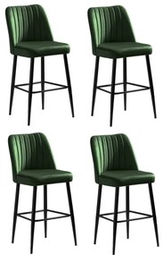 Set de scaune de bar Vento Green, 4 buc., 4 buc