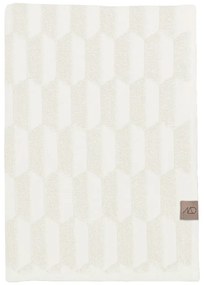Prosop crem din bumbac 70x133 cm Geo – Mette Ditmer Denmark