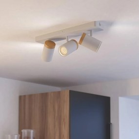 Eglo 300004 - Aplica spot pentru baie CONSUMA, 3x GU10, 3W, 230V, IP44, alb/bej