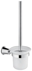 Perie de toaletă de perete OMNIRES AL53620CR ART LINE crom lucios