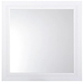 Oglinda de perete alba 36x36x4 cm
