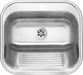 Chiuveta utilitara Deante inox satinat 55x50 cm