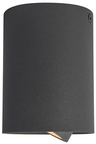 Set de 6 spoturi inteligente gri închis inclusiv WiFi GU10 - Rondoo up