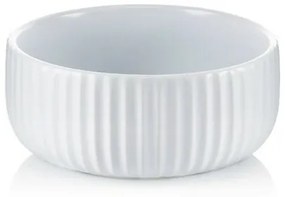 Castron ceramic Kela Maila 16,5 cm, alb