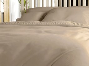 Lenjerie de pat din bumbac DENYX BLEND maro deschis hotelova husa Dimensiune lenjerie de pat: 70 x 90 cm | 140 x 200 cm