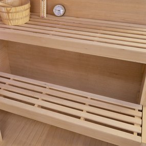 Vnútorná sauna Vantaa 150 so soľnými kameňmi
