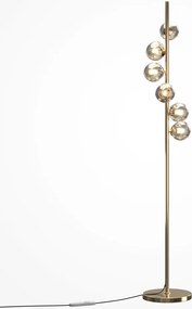 Lampadar modern cu 6 de surse de lumina Dallas auriu
