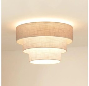 Plafonieră Brilagi ALASKA LUNETA 1xE27/15W/230V d. 45 cm gri/crem