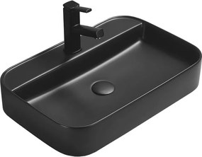 Mexen Sofia chiuvetă pe blat 60 x 40 cm, negru mat - 22156085