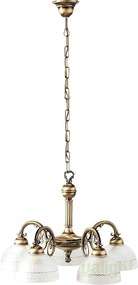 Candelabru 5 brate diametru 52cm Flossi 8815 RX
