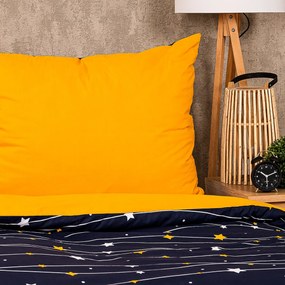 Lenjerie de pat din bumbac 4Home Night sky, 220 x 200 cm, 2 buc. 70 x 90 cm