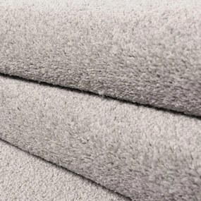 Covor gri/crem rotund ø 120 cm Ata – Ayyildiz Carpets
