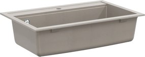 vidaXL Chiuvetă Gri 795 x 505 mm Granit