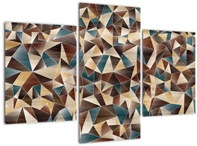 Tablou - Triunghiuri (90x60 cm)