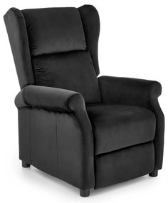 Fotoliu reclinabil RELAXA, negru