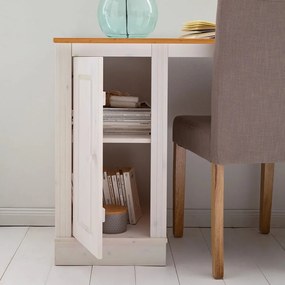 Birou cu blat din lemn de pin 50x140 cm Anita – Støraa