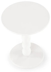 Masa de cafea rotunda Cirilla alba ø40/h47 cm