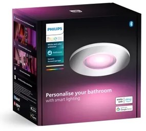 Corp de iluminat LED RGBW dimabil pentru baie Philips XAMENTO 1xGU10/4,2W/230V IP44