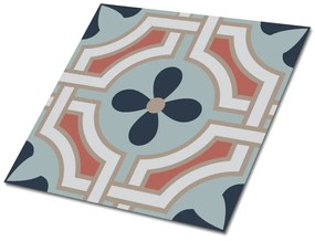 Plăci de vinil Model floral colorat