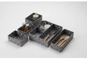 Organizator depozitare Compactor TEX 30 x 12 x 7 cm, alb