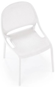 Scaun plastic K532 alb