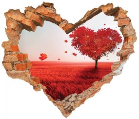 Sticker cu efect 3D - Copacul iubirii