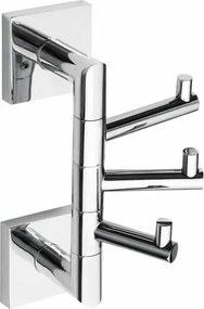 Suport triplu pivotant SAPHO XQ204 X-Square, crom