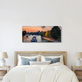 Tablou - gondole italiene (120x50 cm)