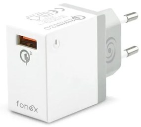 Incarcator retea 1XUSB-A QC 3.0 Qualcomm FONNEX USBTCQ3W