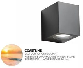 Redo 90151 - Aplică perete exterior PUNTA 1xGU10/7W/230V IP44