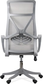 RESIGILAT - Scaun de birou din mesh OFF 431 gri deschis