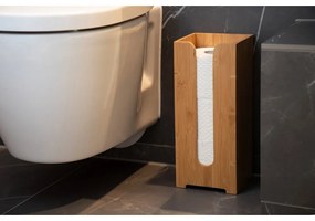 Suport din bambus pentru hârtia de toaletă Wenko Bamboo