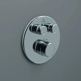 Baterie dus incastrata Ideal Standard Ceratherm Navigo fara corp ingropat crom lucios